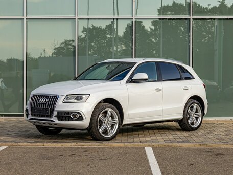 2015 Audi Q5 I (8R) Рестайлинг, белый, 2095000 рублей, вид 1