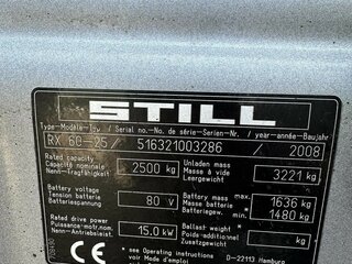 2008 Still RX 60, 650000 рублей, вид 2