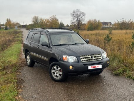 2003 Toyota Highlander I (XU20), серый, 750000 рублей, вид 1