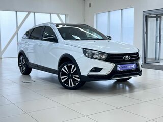 2020 Lada (ВАЗ) Vesta SW Cross I, белый, 1150000 рублей, вид 3