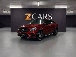 2015 Mercedes-Benz GLE Coupe 450 AMG I (C292), красный, 4100000 рублей, вид 1