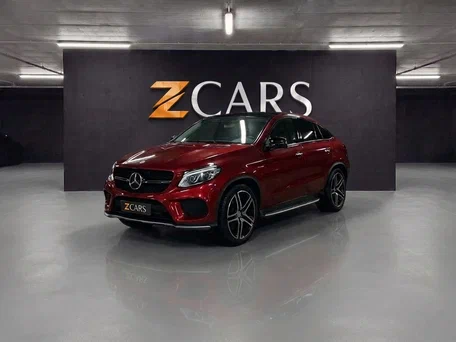 2015 Mercedes-Benz GLE Coupe 450 AMG I (C292), красный, 4100000 рублей, вид 1