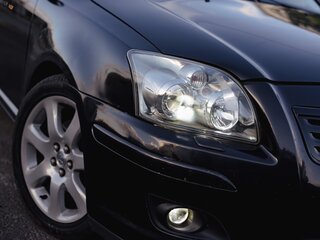 2007 Toyota Avensis II Рестайлинг, чёрный, 1149000 рублей, вид 2