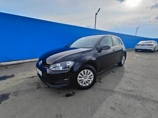2013 Volkswagen Golf VII, чёрный, 1210000 рублей, вид 1