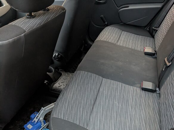 2010 Renault Logan I Рестайлинг, синий, 680000 рублей - вид 14