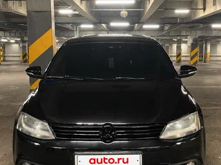 2013 Volkswagen Jetta VI, чёрный, 1100000 рублей, вид 1