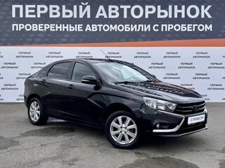 2021 Lada (ВАЗ) Vesta I, чёрный, 999900 рублей, вид 3