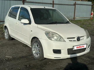 2007 Mazda Demio II (DY), белый, 479000 рублей, вид 3