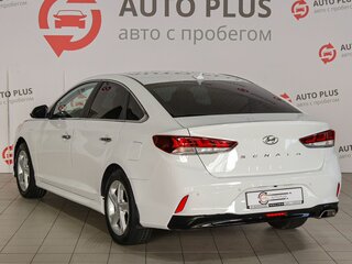 2019 Hyundai Sonata VII (LF) Рестайлинг, белый, 1730000 рублей, вид 2
