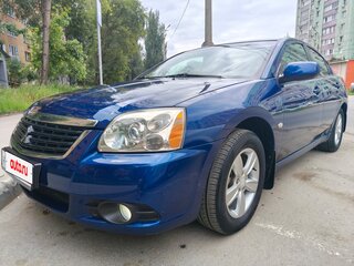 2008 Mitsubishi Galant IX Рестайлинг, синий, 800000 рублей, вид 2
