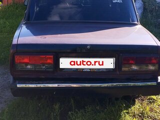 2007 Lada (ВАЗ) 2107, красный, 115000 рублей, вид 2