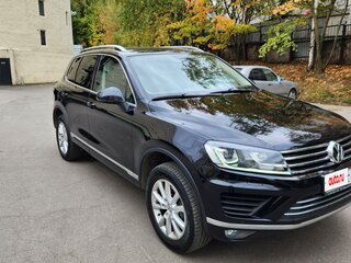 2015 Volkswagen Touareg II Рестайлинг, чёрный, 3750000 рублей, вид 3
