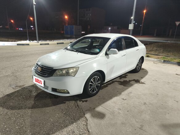 2013 Geely Emgrand EC7, белый, 330000 рублей