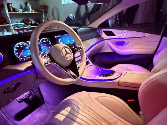 2022 Mercedes-Benz CLS 400 d III (C257) Рестайлинг, синий, 6982043 рублей - вид 10