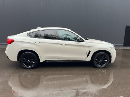 2017 BMW X6 30d II (F16), белый, 3600000 рублей, вид 2