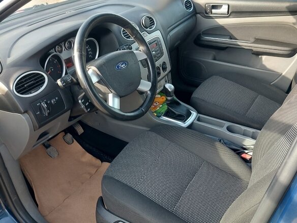 2010 Ford Focus II Рестайлинг, синий, 590000 рублей - вид 6