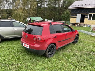 2007 Volkswagen Golf V, красный, 450000 рублей, вид 4