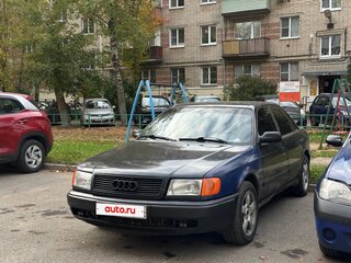 1992 Audi 100 IV (C4), чёрный, 190000 рублей, вид 1