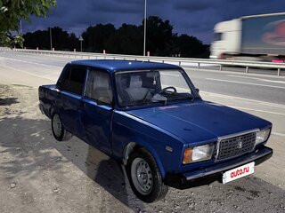 2004 Lada (ВАЗ) 2107, синий, 70000 рублей, вид 2