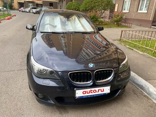 2008 BMW 5 серии 525i V (E60/E61) Рестайлинг, синий, 2050000 рублей, вид 1
