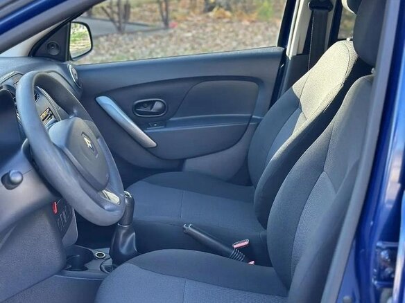 2015 Renault Logan II, синий, 635000 рублей - вид 13