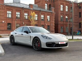 2021 Porsche Panamera 4S II Рестайлинг, серый, 12200000 рублей, вид 4