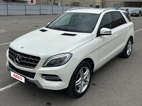 2012 Mercedes-Benz M-Класс 350 III (W166), белый, 2599000 рублей, вид 2