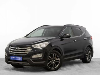 2013 Hyundai Santa Fe III, чёрный, 2049000 рублей, вид 3