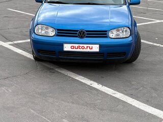 2002 Volkswagen Golf IV, синий, 430000 рублей, вид 1