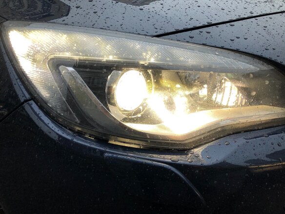 2012 Opel Astra J, синий - вид 18