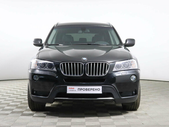 2013 BMW X3 30d xDrive II (F25), чёрный - вид 1