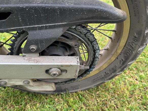 1993 Honda XL600V Transalp, синий, 330000 рублей - вид 9