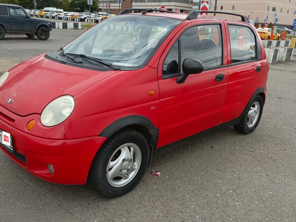 2004 Daewoo Matiz I Рестайлинг, красный, 245000 рублей - вид 1