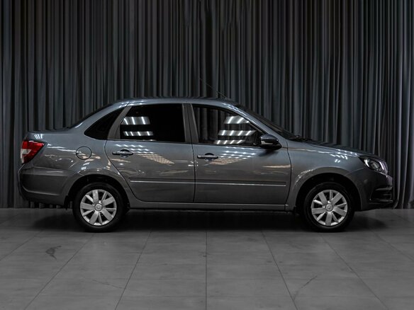 2022 Lada (ВАЗ) Granta I Рестайлинг, серый, 769000 рублей - вид 4