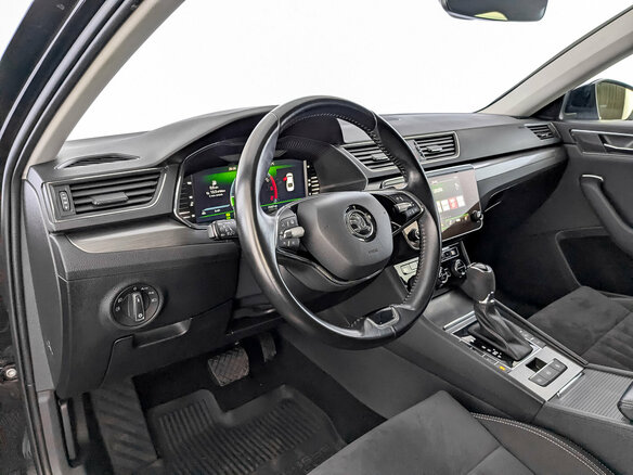 2022 Skoda Superb III Рестайлинг, чёрный - вид 14