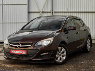 2014 Opel Astra J Рестайлинг, коричневый, 790000 рублей, вид 1