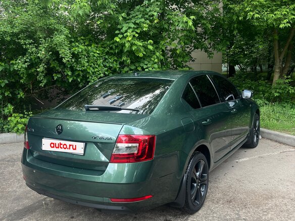 2020 Skoda Octavia III (A7) Рестайлинг, зелёный, 1930000 рублей - вид 5