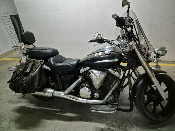2009 Yamaha XVS950, чёрный, 605000 рублей - вид 1
