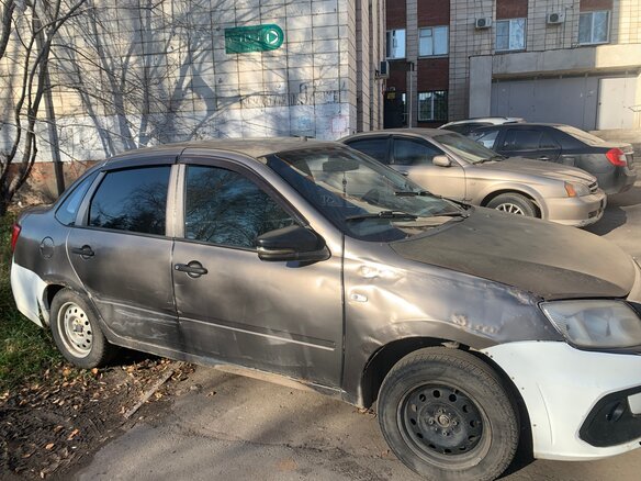 2016 Lada (ВАЗ) Granta I, коричневый, 135000 рублей - вид 3