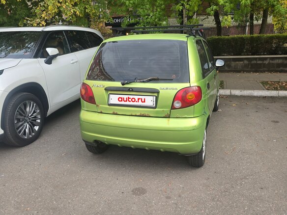 2006 Daewoo Matiz I Рестайлинг, зелёный, 85000 рублей - вид 10
