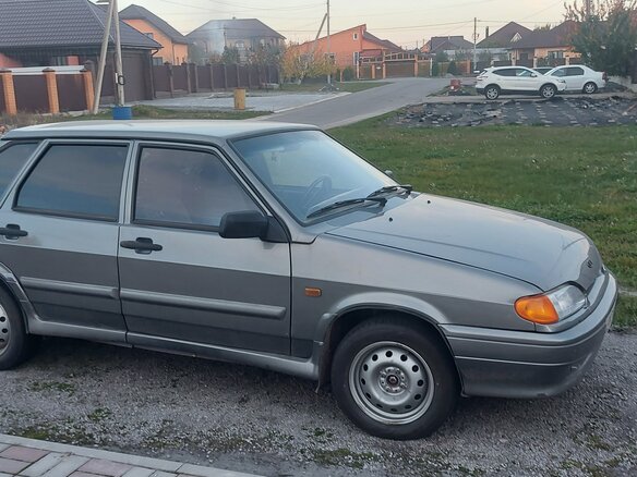 2008 Lada (ВАЗ) 2114, серый, 185000 рублей - вид 3