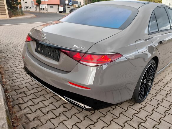 2026 Mercedes-Benz S-Класс 450 d Long 4MATIC VII (W223) Рестайлинг, серый, 20700000 рублей - вид 5