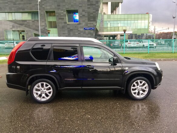 2012 Nissan X-Trail II Рестайлинг, чёрный - вид 5