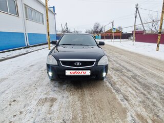 2017 Lada (ВАЗ) Priora I Рестайлинг, чёрный, 525000 рублей, вид 1