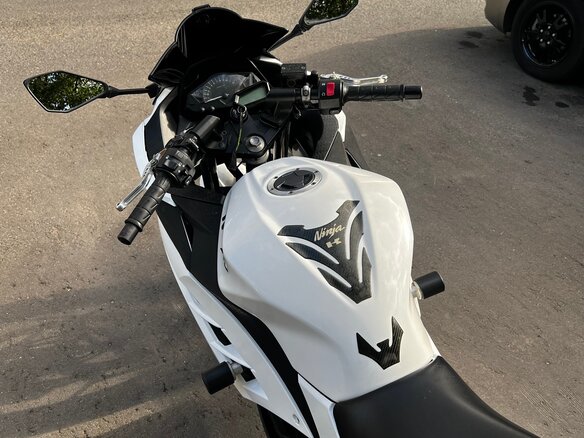 2014 Kawasaki Ninja 300, белый - вид 7