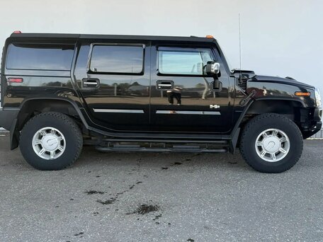2003 Hummer H2 I, чёрный, 1800000 рублей, вид 4