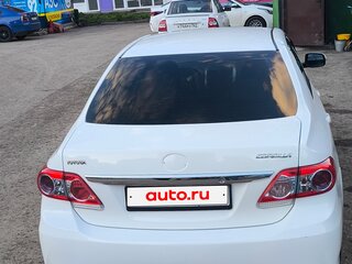 2012 Toyota Corolla X (E140, E150) Рестайлинг, белый, 800000 рублей, вид 4