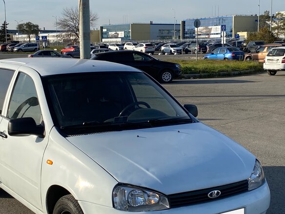 2012 Lada (ВАЗ) Kalina I, белый, 169000 рублей - вид 1