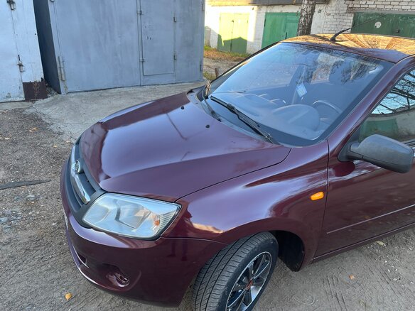 2013 Lada (ВАЗ) Granta I, серебристый, 298000 рублей - вид 6