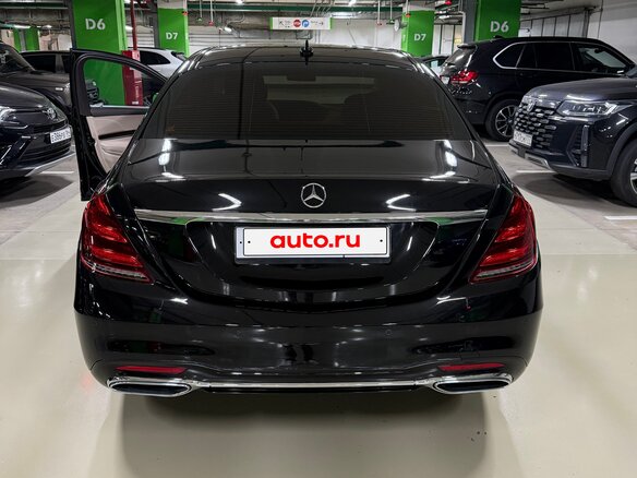 2018 Mercedes-Benz S-Класс 350 d Long VI (W222, C217) Рестайлинг, чёрный, 3900000 рублей - вид 8